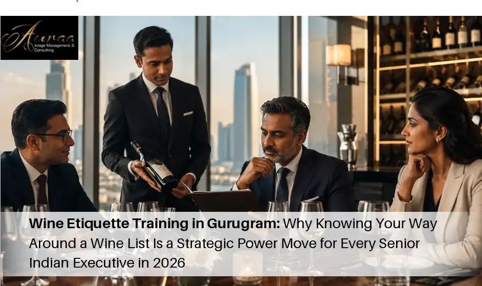 Wine Etiquette Training in Gurugram: Why Knowing Your Way Around a Wine List Is a Strategic Power Move for Every Senior Indian Executive in 2026