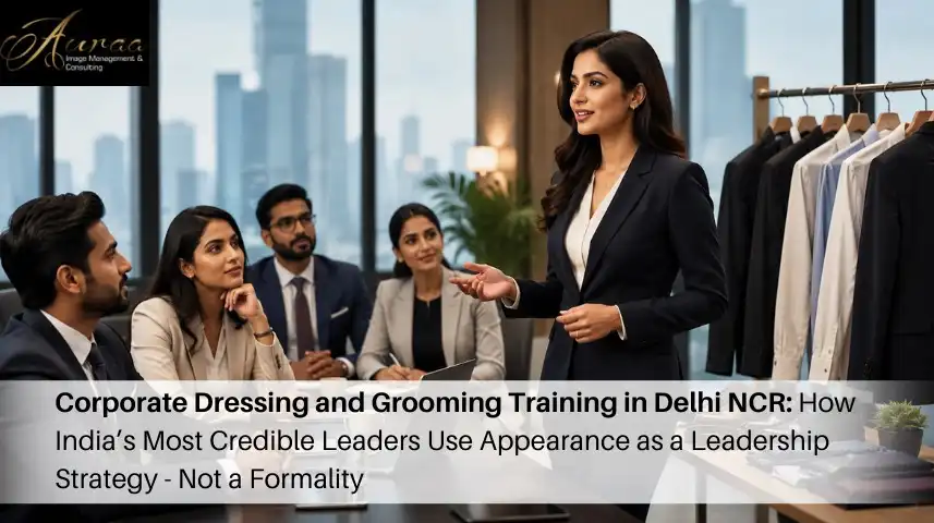 Corporate Dressing and Grooming Training in Delhi NCR: How India’s Most Credible Leaders Use Appearance as a Leadership Strategy - Not a Formality